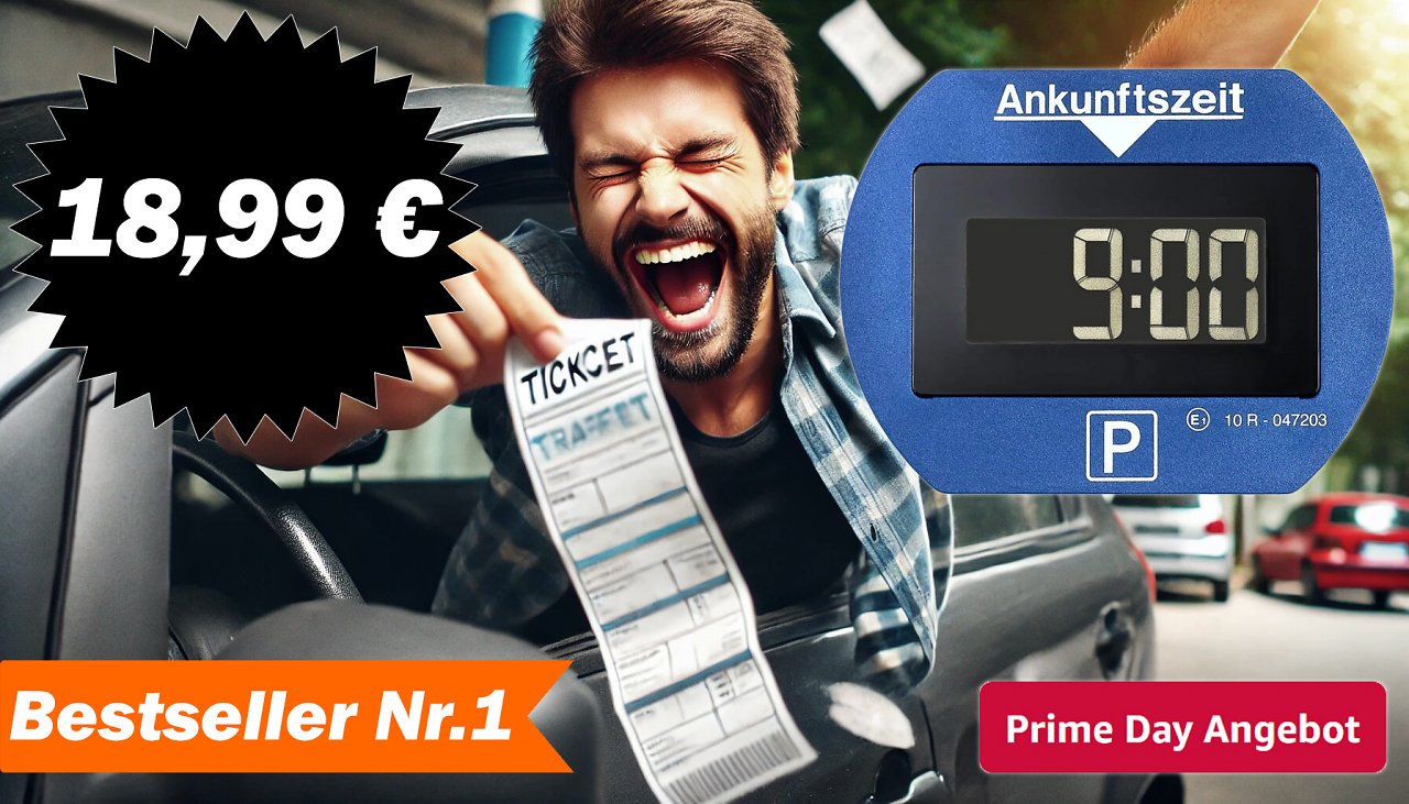 [17/07/2024] Mit über 10.000 Bestellungen und 46% Rabatt zum Topseller: die Needit Parkscheibe will gerade jeder