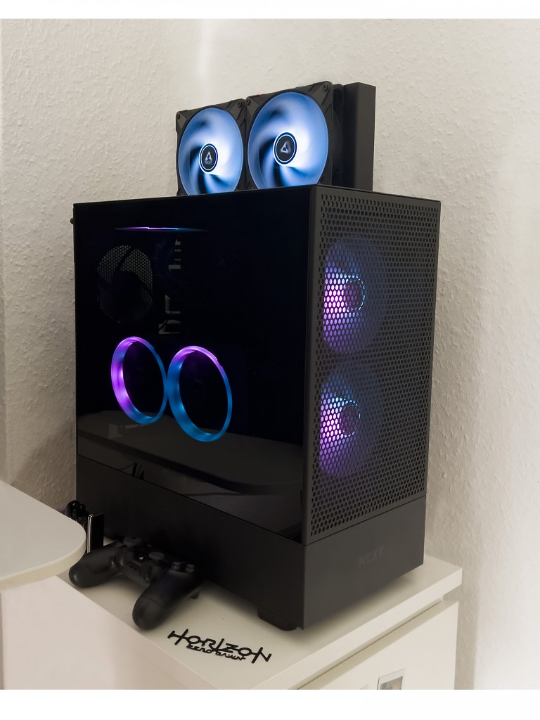 [04/07/2024] CHRiSSLYi: 5800X3D Arctic LF 2 280mm (auf dem Gehäuse), 7900XT + 2x BioniX P120 A-RGB,&nbsp;