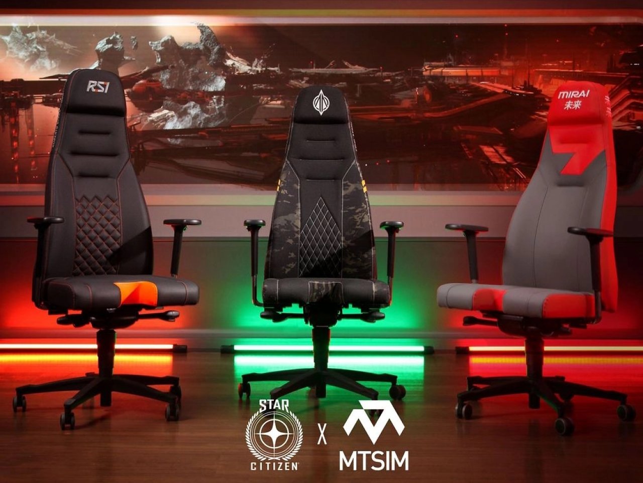 [02/07/2024] Star Citizen: Offizielle Gaming-Chairs ab 1.000 Euro