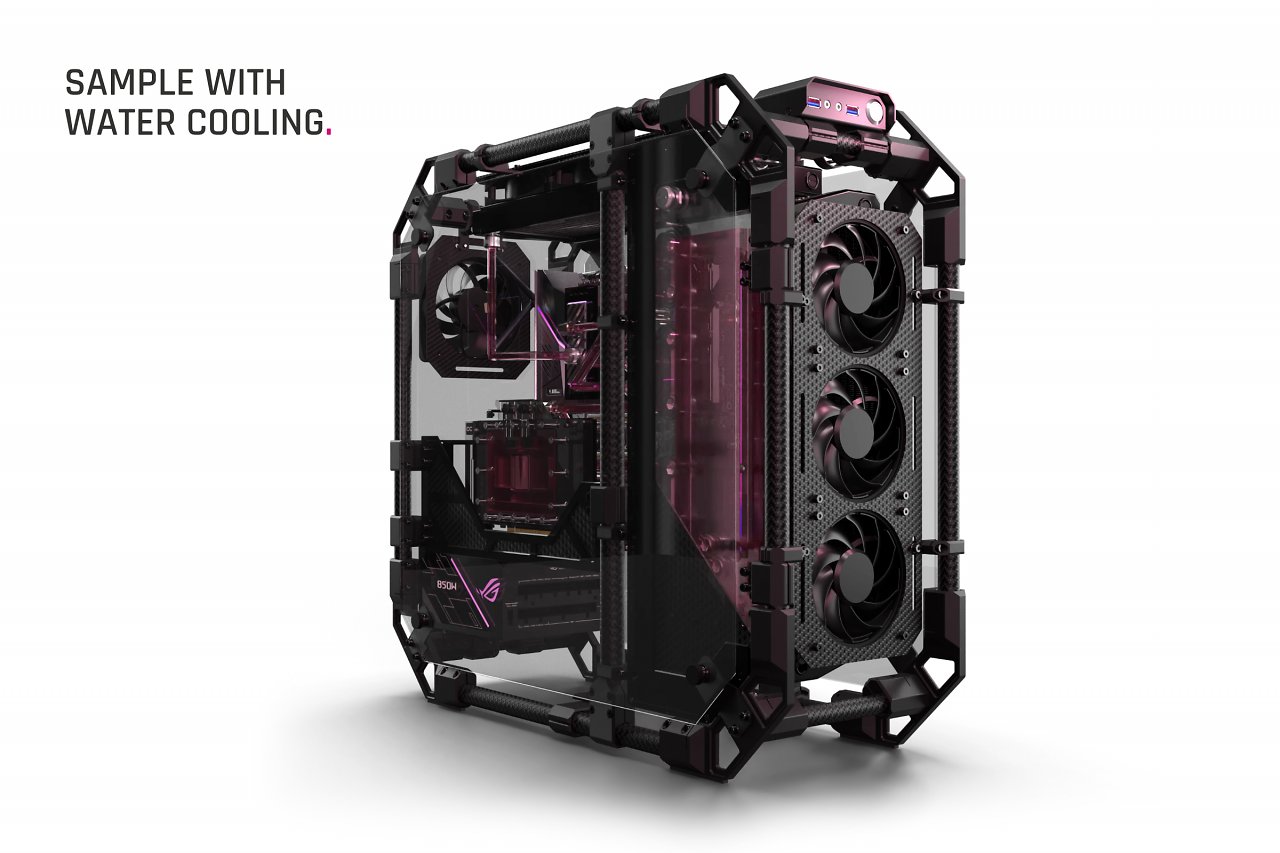 [08/08/2024] Apex Skeleton Pro Carbon: Neues Skelettgehäuse von Alphacool startet für 1.000 Euro (9)