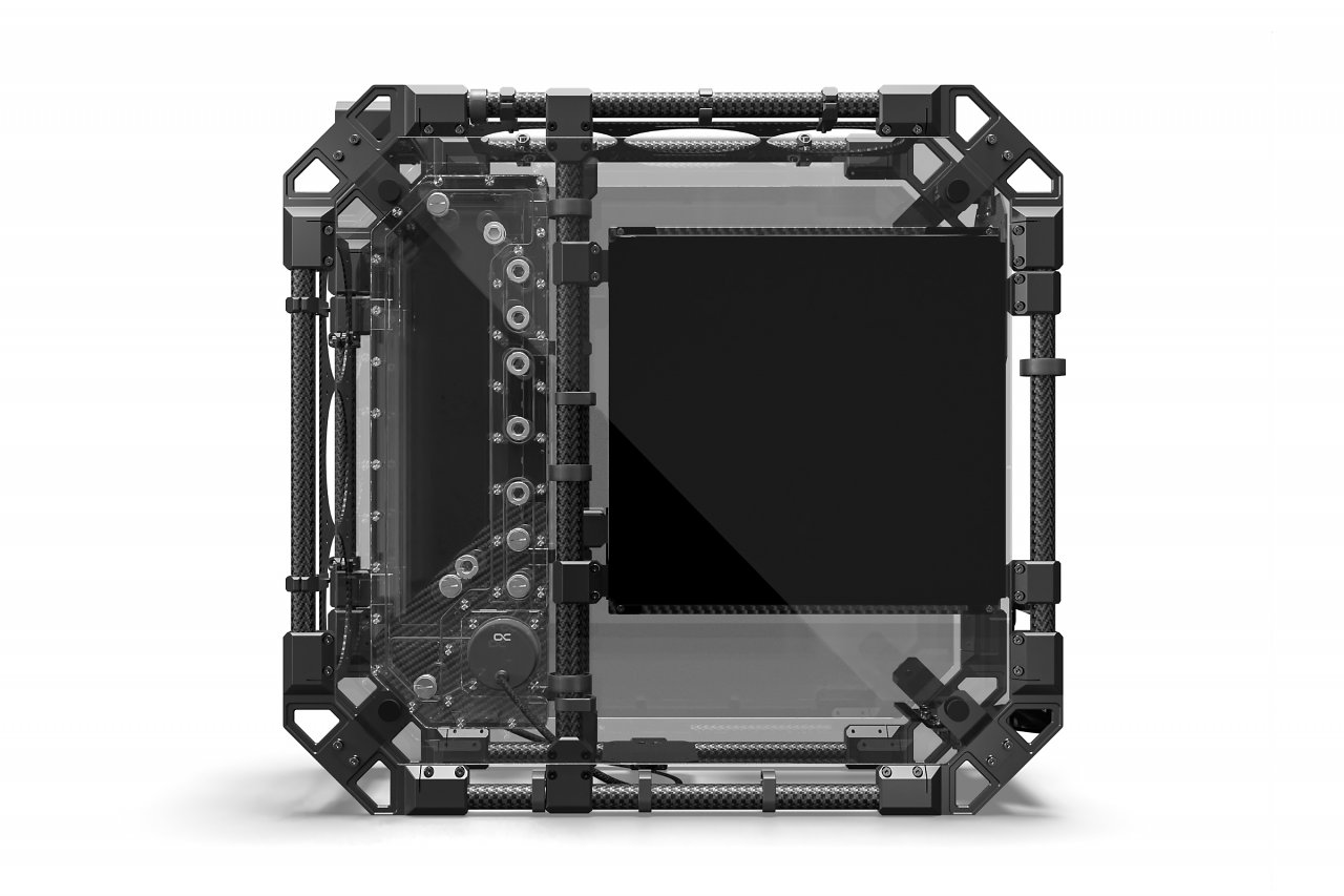 [08/08/2024] Apex Skeleton Pro Carbon: Neues Skelettgehäuse von Alphacool startet für 1.000 Euro (2)