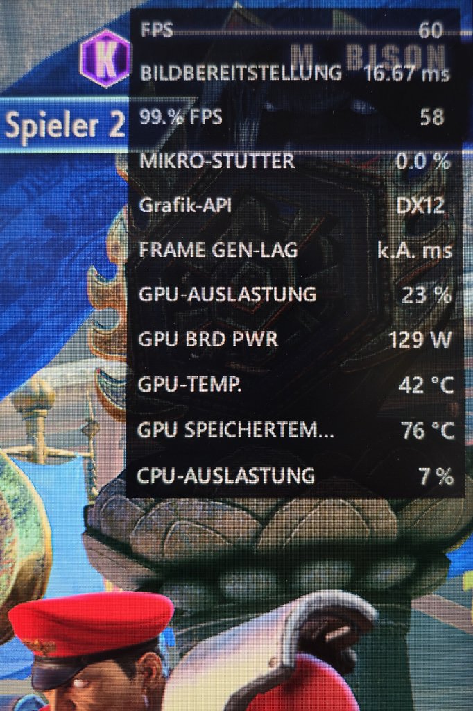 AMD-Leistungsoverlay (Strg+Shift+O): Ohne FMF 2 (60 Fps, festes Spiel-Limit)