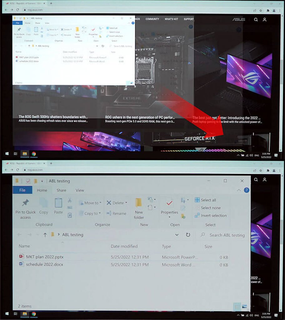 [30/08/2024] Asus ROG Swift OLED PG32UCDP - Without uniform Brightness