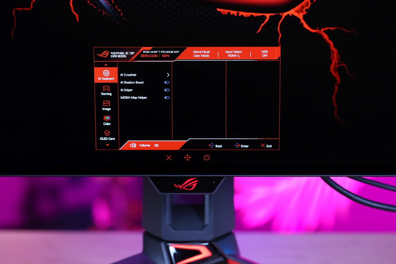 [29/08/2024] Asus ROG Swift OLED PG32UCDP im Test: 4K-OLED-Pracht, Dual-Mode mit bis zu 480 Hz