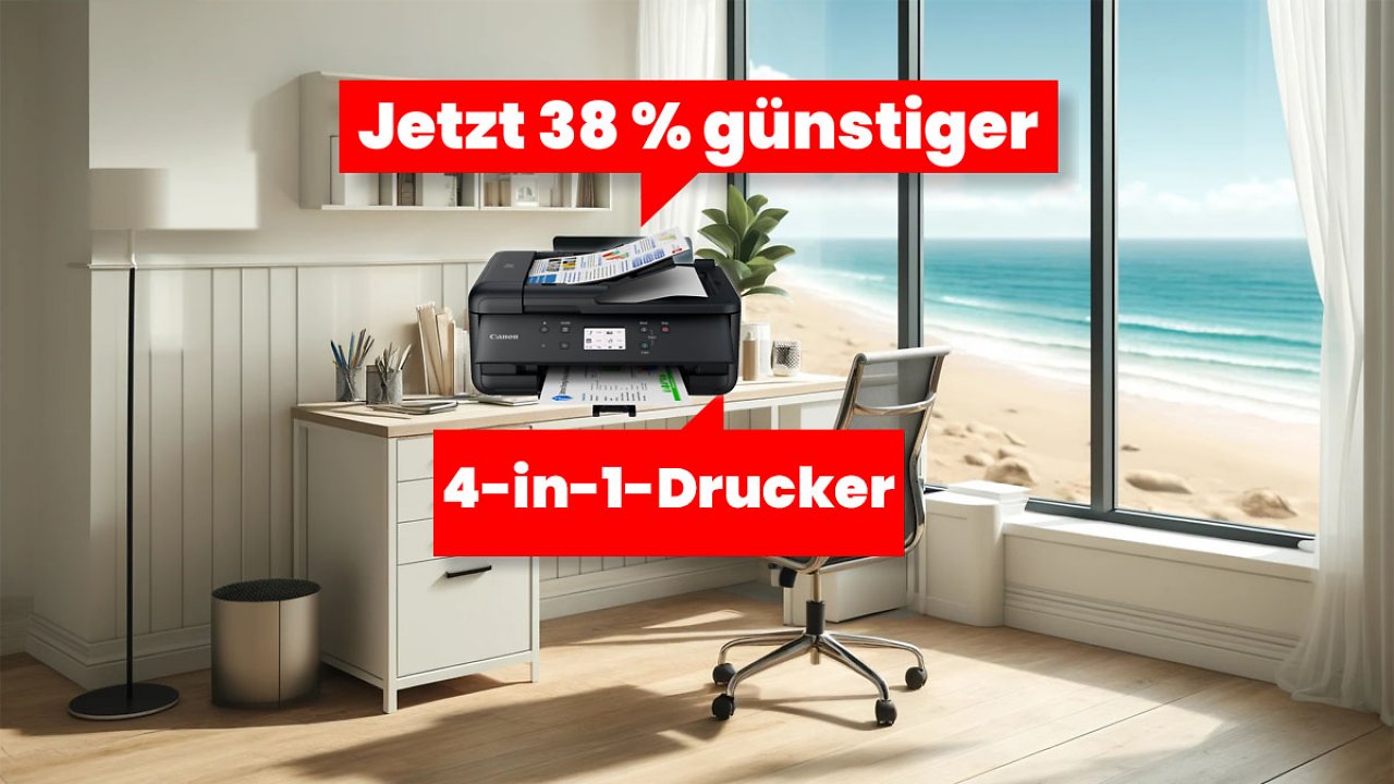 [07/08/2024] Canon Pixma TR7650 Drucker Deal 08 2024