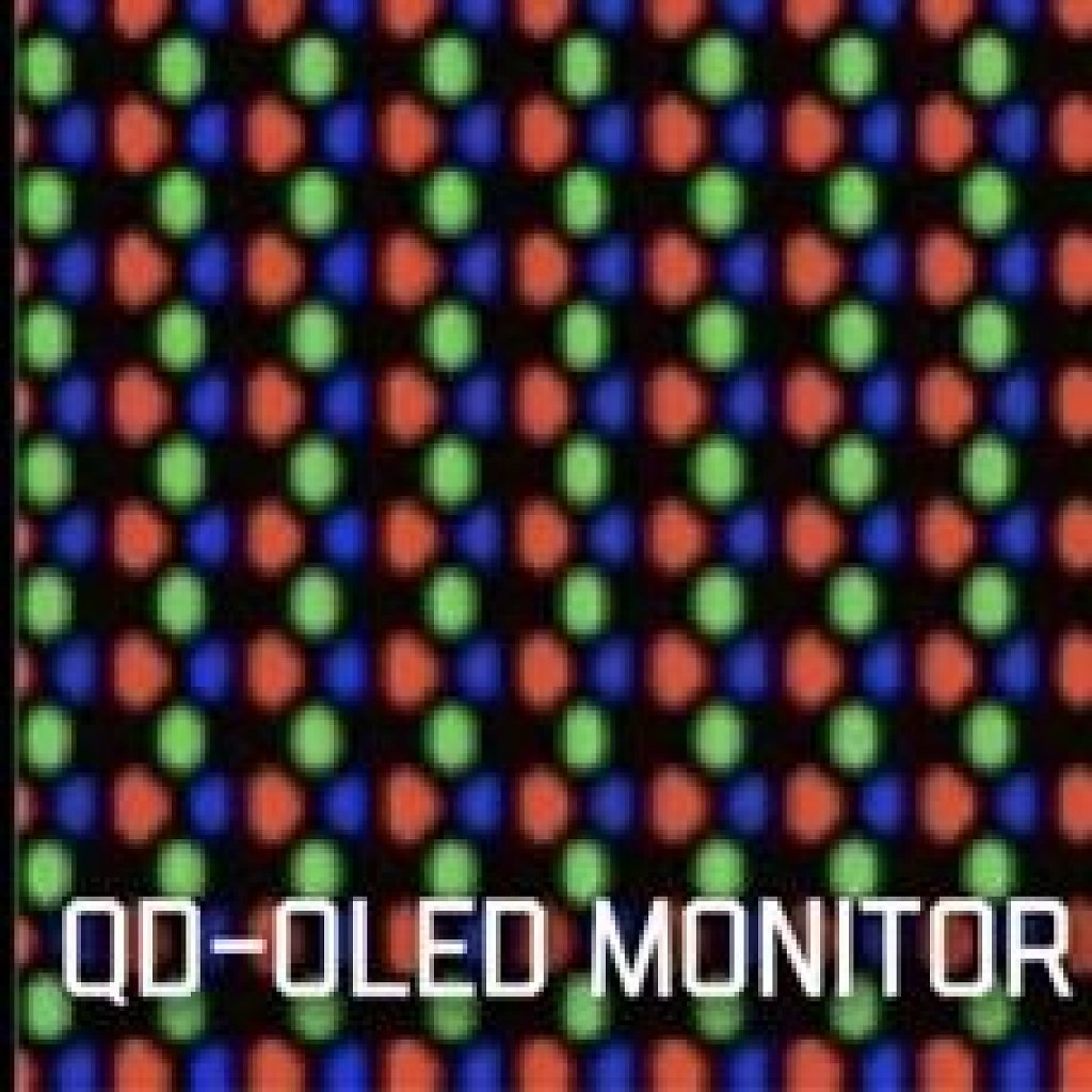Corsair 24WQHD240-C QD-OLED im Test - Vergleich Pixel-Layout QD-OLED (Samsung)