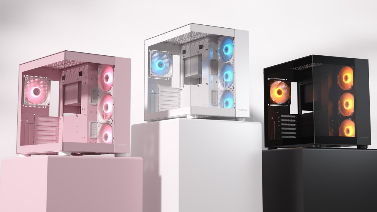 [02/08/2024] Das FV150 RGB von Cougar will ebenfalls beim Trend der Aquarium-Gehäuse mitmischen.
