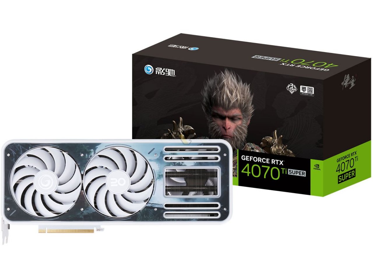 [20/08/2024] Mit der Galax Geforce RTX 4070 TI Super Wukong-Edition gibt es auf dem chinesischen Markt eine ganz besondere Variante.