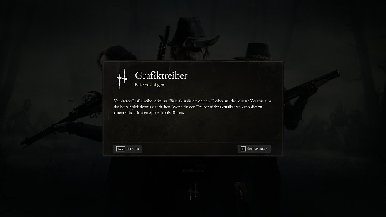 [16/08/2024] Bei den alten Radeons im Test warnt das Spiel vor einem veralteten Grafikkarten-Treiber. Es ist allerdings der aktuelle Legacy-Treiber für Polaris und Vega (allesamt GCN).