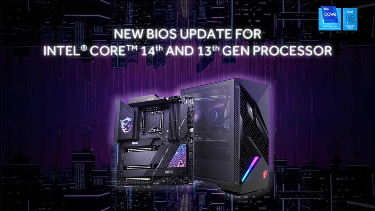 [10/08/2024] Asus und MSI kündigen die ersten Patches an, die den Instabilitätsproblemen von Intel-CPUs entgegenwirken sollen.