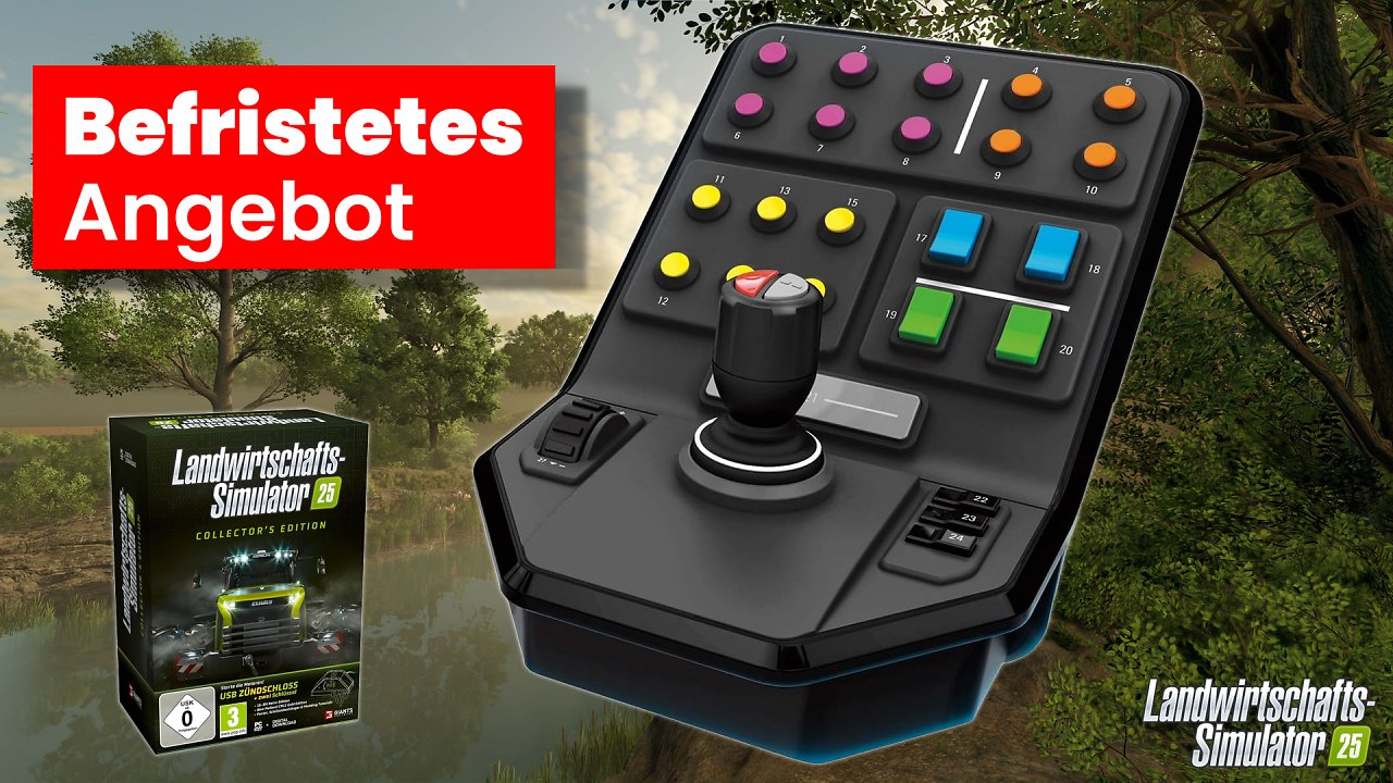 [22/08/2024] Landwirtschafts-Simulator 25: Der perfekte Controller für ultimative Immersion - jetzt im Angebot!