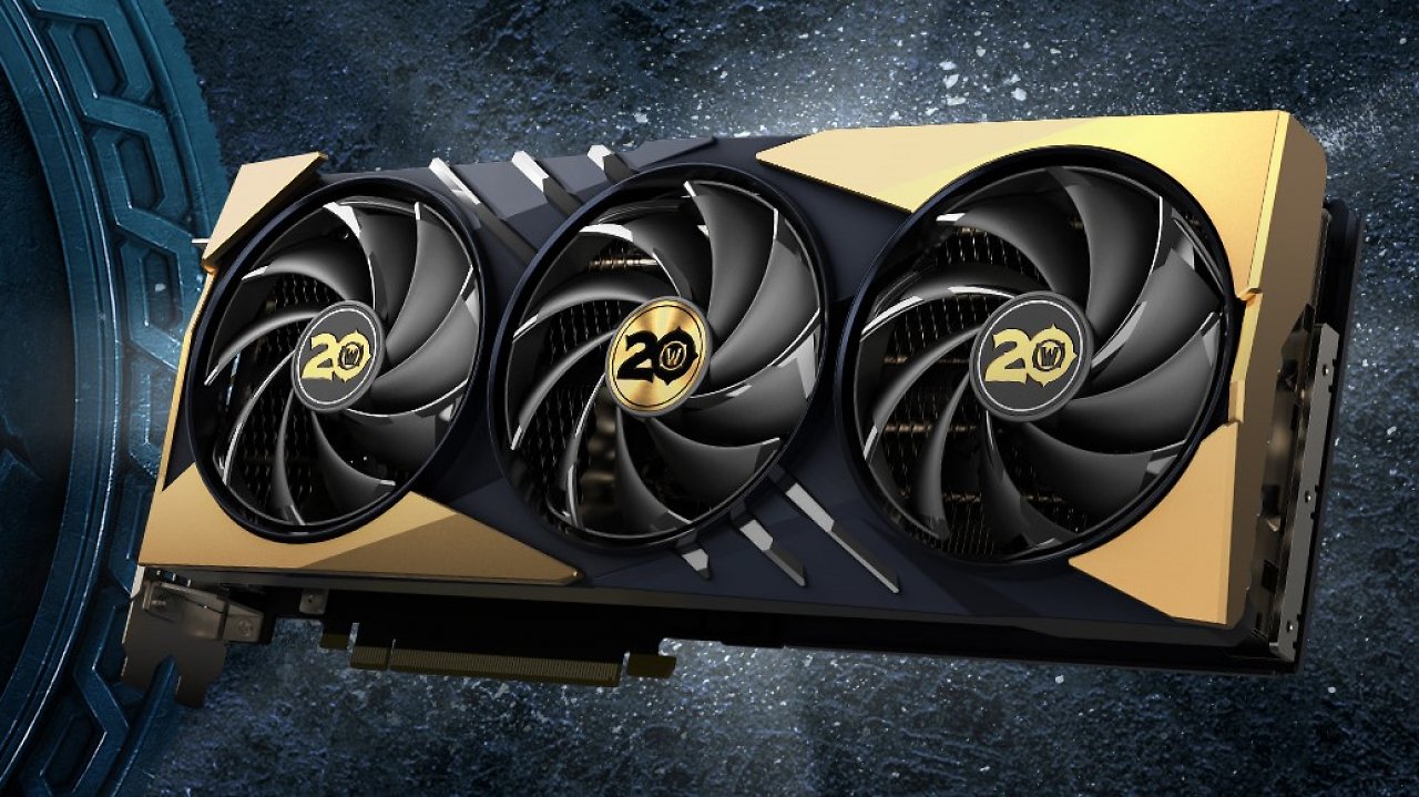 [21/08/2024] 20 Jahre WoW: MSI bringt zum Jubiläum eine limitierte RTX 4070 Super Gaming Slim.