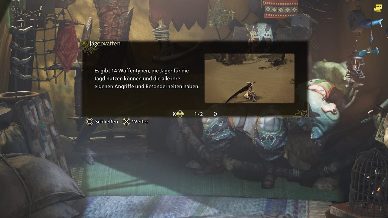 [28/08/2024] Das User-Interface bekam in Monster Hunter Wilds ein Facelift, ist aber grundsätzlich klassisch und bekannt gehalten.
