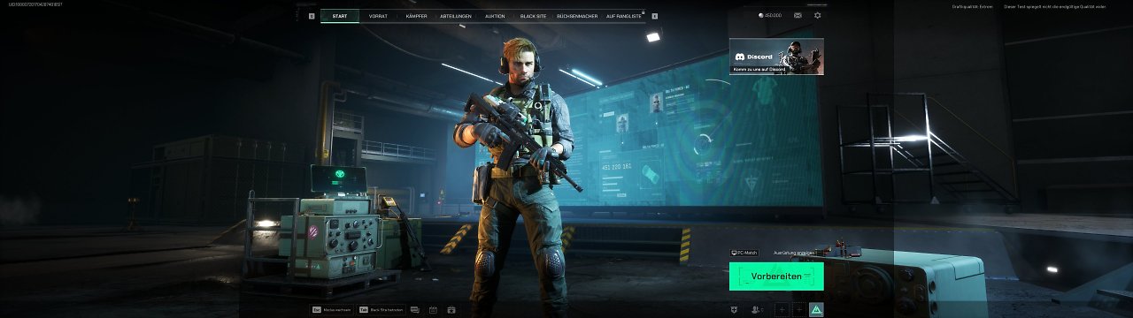 [21/08/2024] Delta Force: Hawk Ops (alpha version) / 7680x2160 / Extreme Preset / DLSS-Q / 32:9&nbsp; (5)