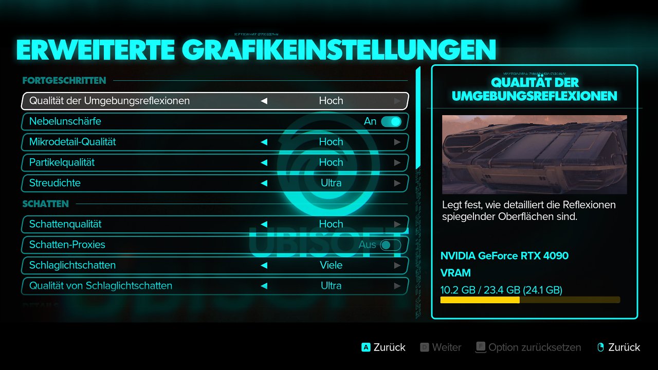 [26/08/2024] Star Wars Outlaws Optionen Grafik 2