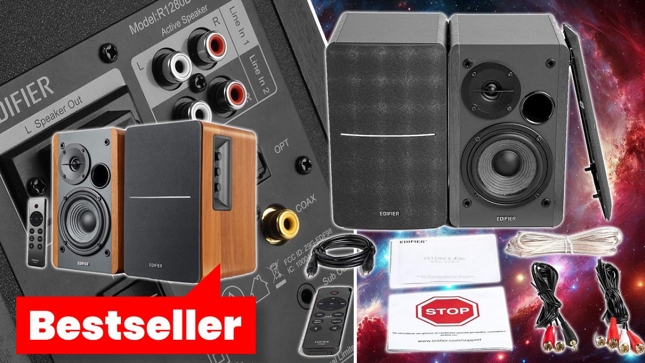 [04/08/2024] Deal? Amazons Nr. 1 in Regallautsprecher (aktiv) stammt nicht von JBL oder Teufel