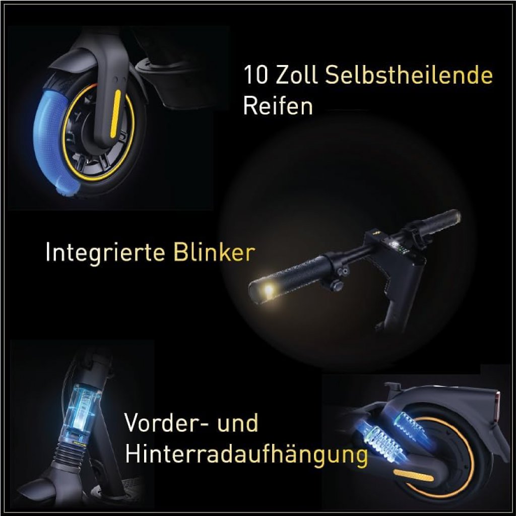 [26/08/2024] Segway setzt beim Kickscooter Max G2D voll auf Fahrkomfort und Sicherheit