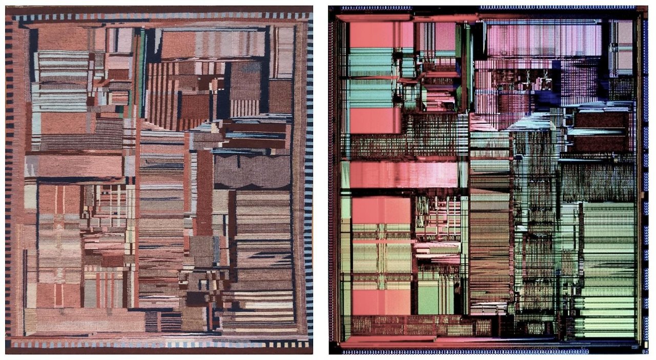 [04/09/2024] Pentium als Teppich: Die-Shot wurde kunstvoll nachgewebt - weiterer Chip in Arbeit