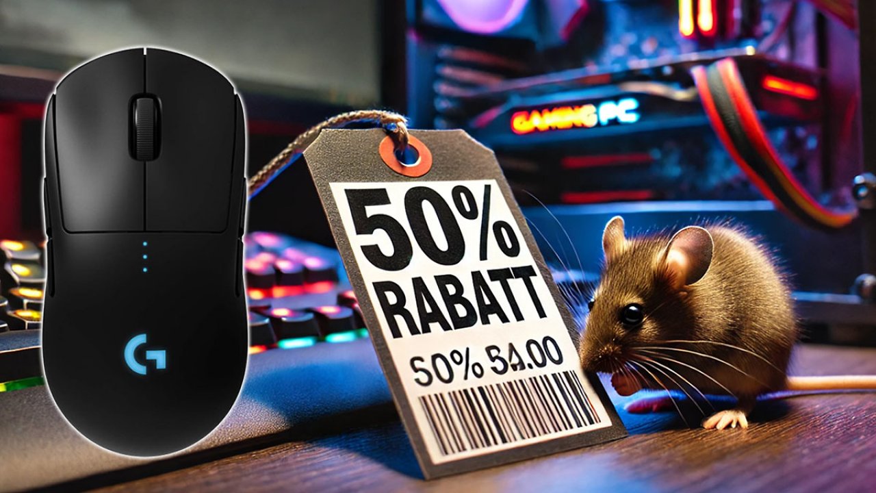 [17/09/2024] Gaming-Maus-Deal: Vergriffene Logitech G Pro Wireless wieder zum halben Preis lieferbar