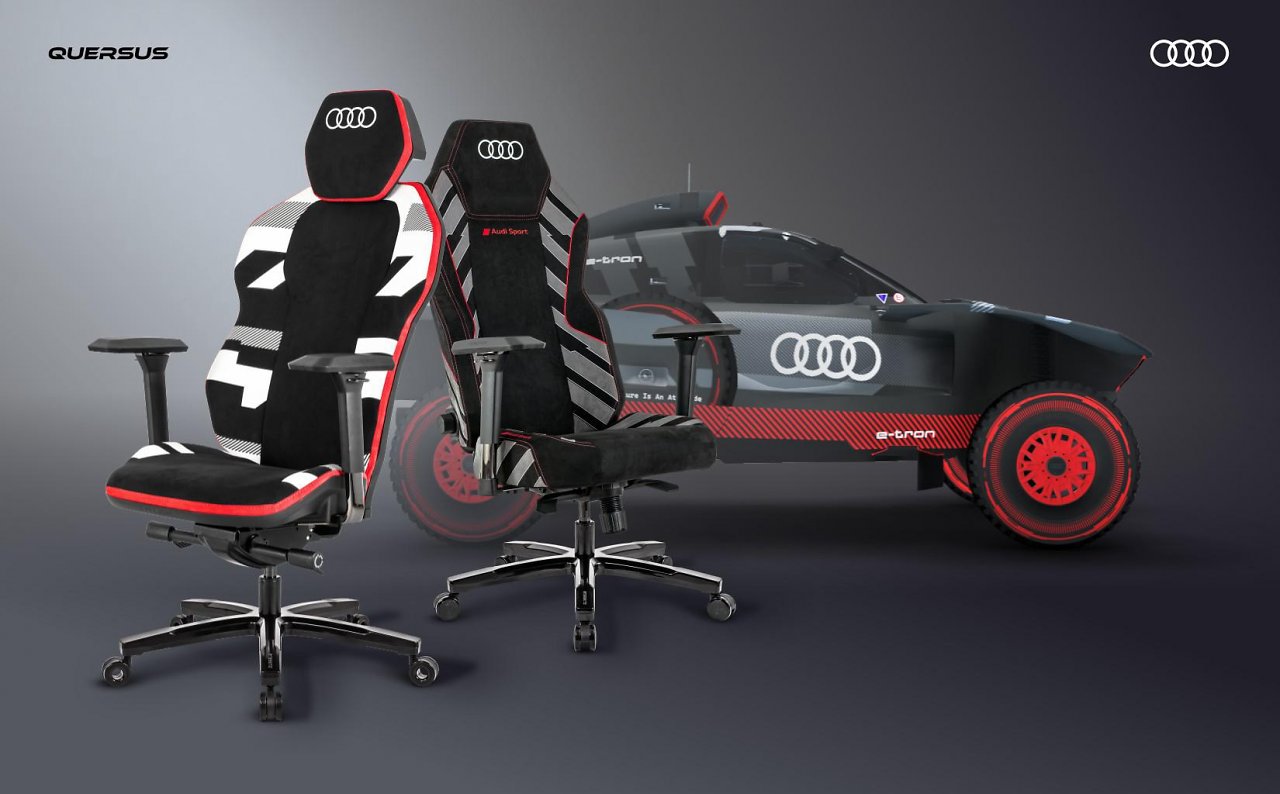 [11/09/2024] Icos und Vaos Quersus und Audi bringen zwei neue Gaming-Stühle auf den Markt (1)