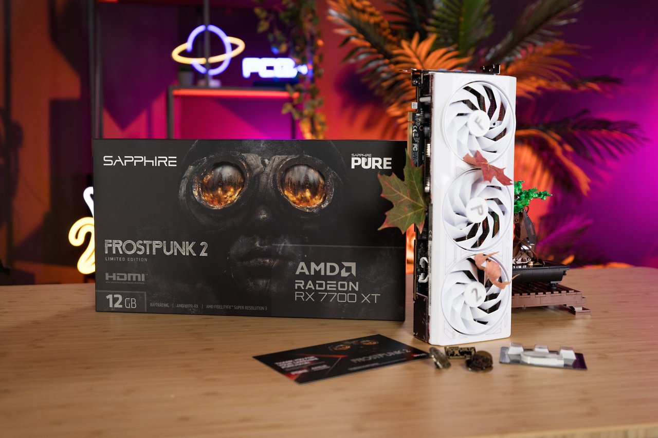[20/09/2024] Sapphire Radeon RX 7700 XT Pure Frostpunk 2 Edition: GPU-Preistipp neu im Testlabor (3)