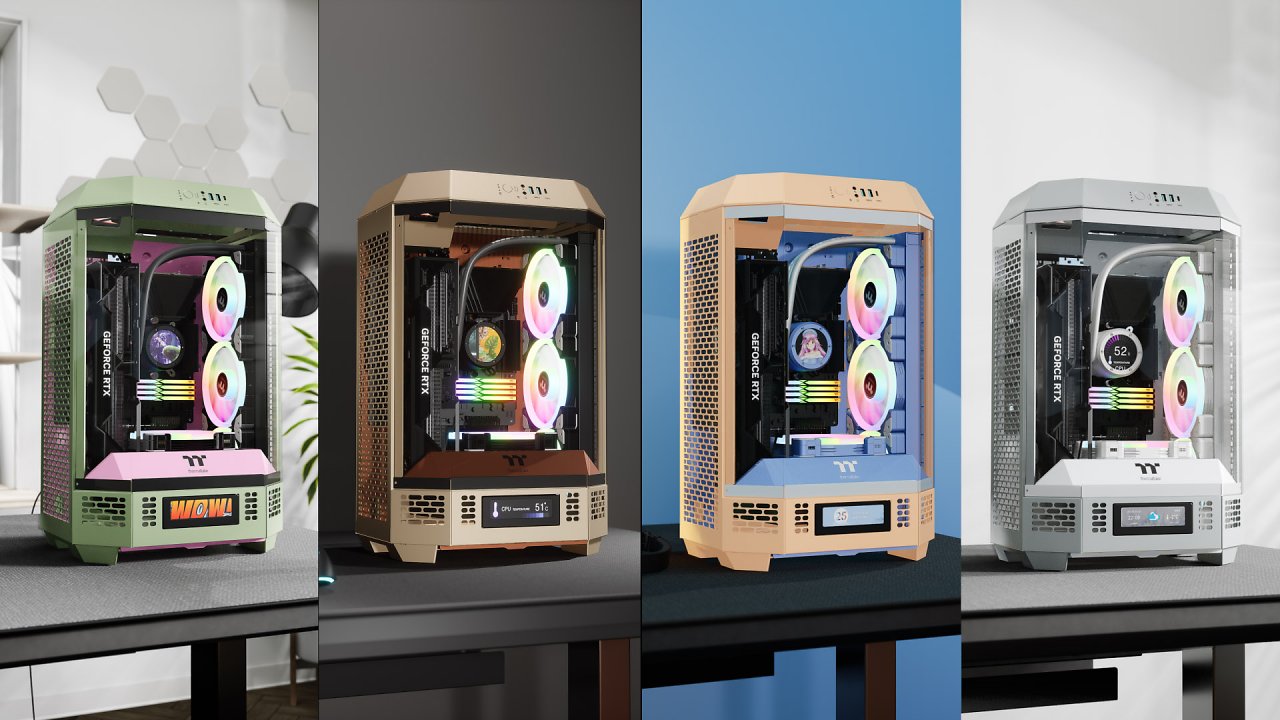 [19/09/2024] Klassisches Schwarz und Weiß - oder doch lieber Herbstfarben? Thermaltake bringt zum 