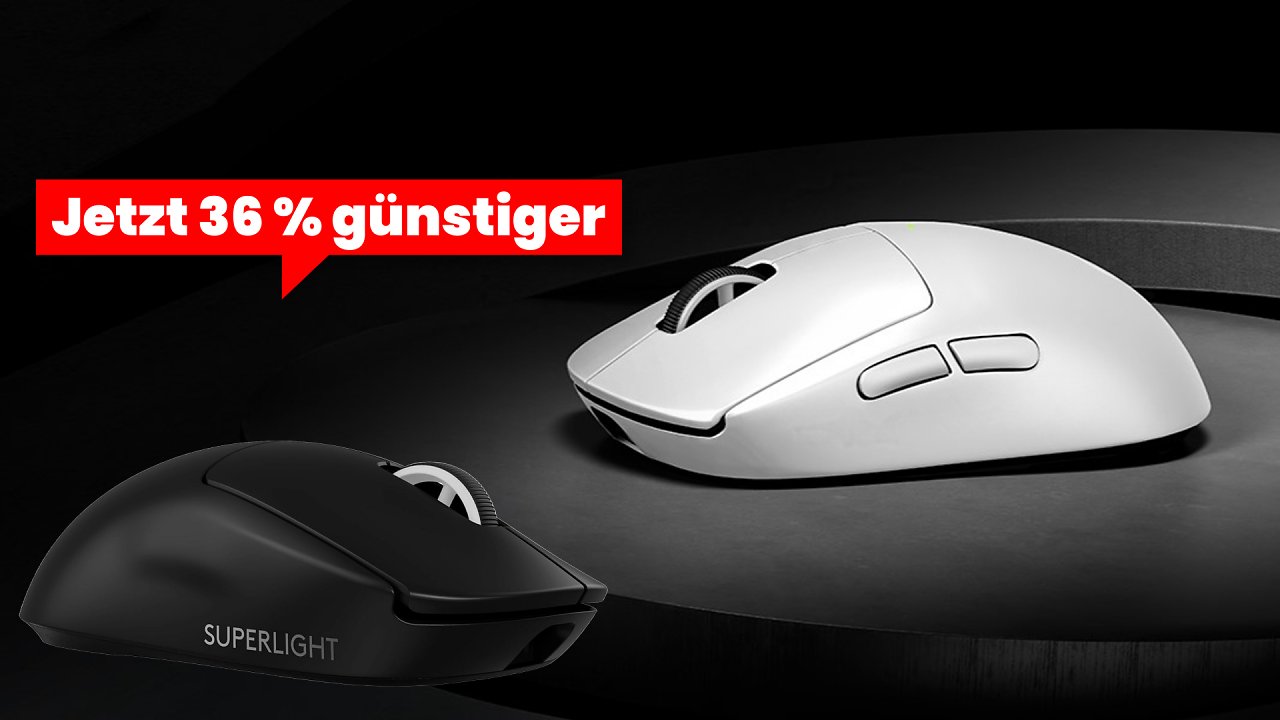 [24/09/2024] Flaggschiff von Logitech: G Pro X Superlight 2 mit 36 % Rabatt im Sonderangebot