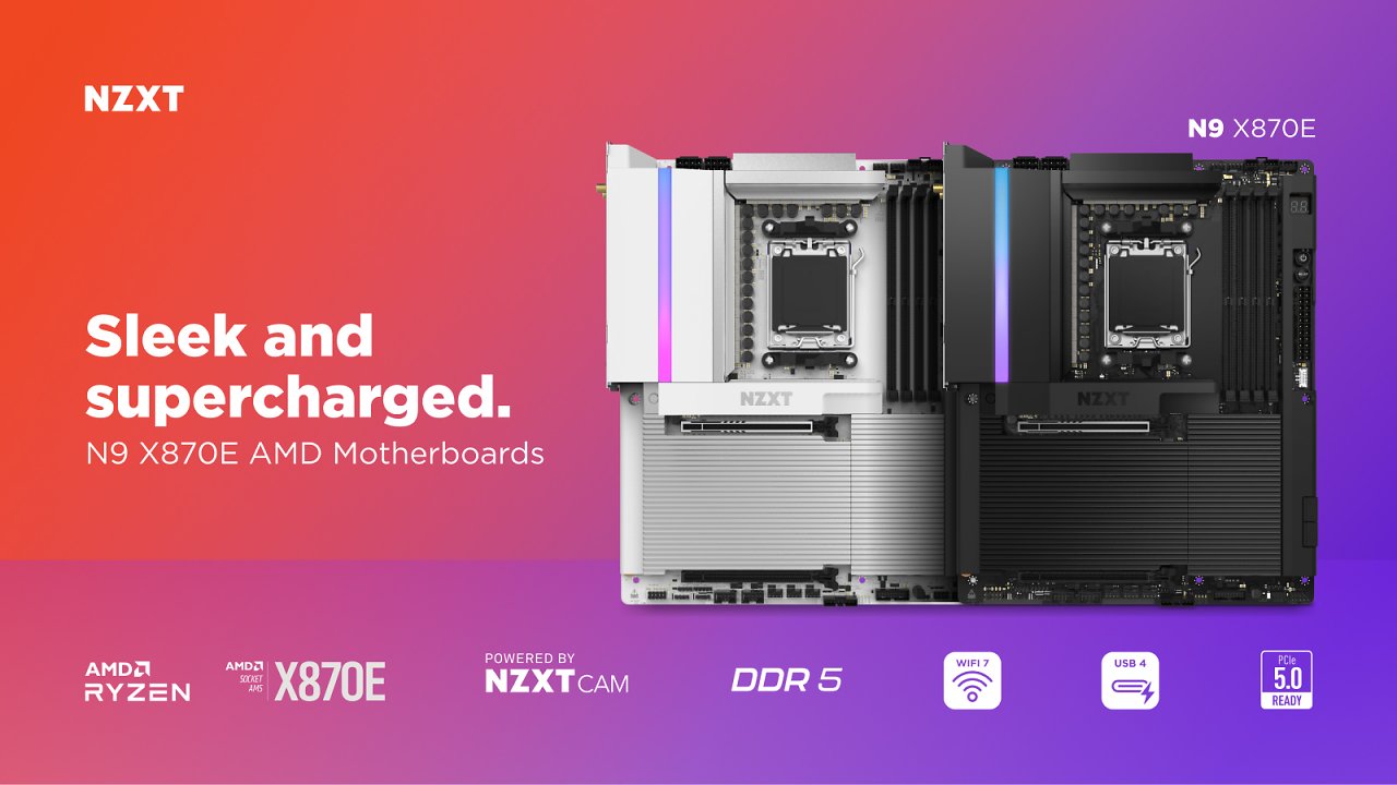 [01/10/2024] NZXT: Neues Mainboard-Flaggschiff N9 X870E angekündigt (1)