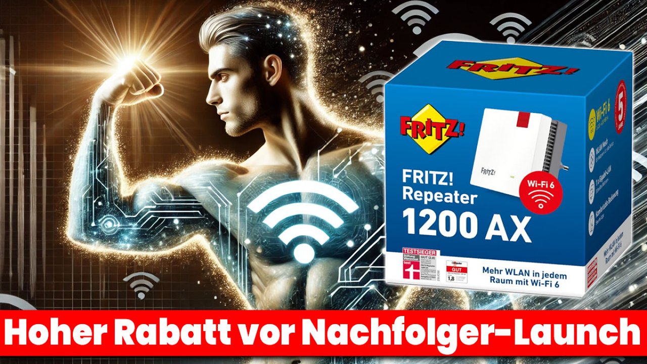 [22/10/2024] Deal: Ausverkaufter Fritz Repeater 1200 AX endlich wieder zum Bestpreis bei Amazon