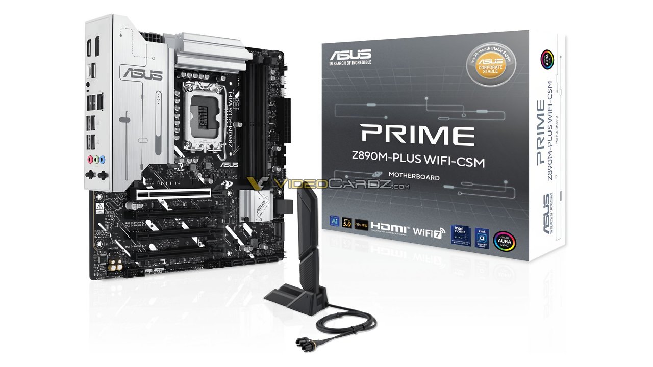 [02/10/2024] Asus Prime Z890M Plus Wifi CSM 1