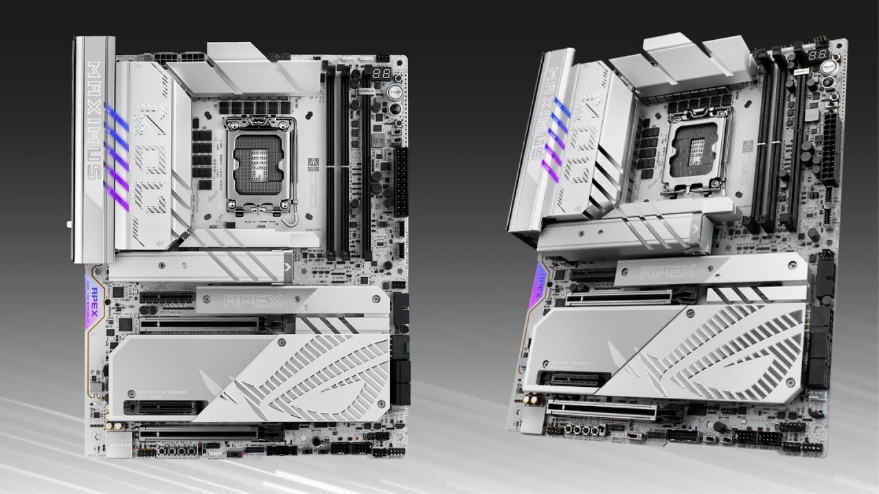 [14/10/2024] Das Asus ROG Maximus Z890 Apex soll Herstellerangaben zufolge vollen Fokus auf OC-Features legen.