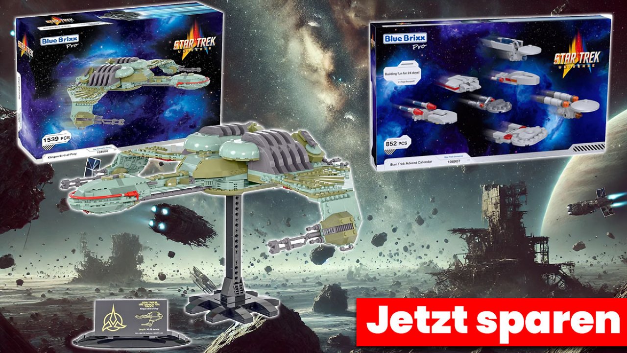 [11/10/2024] Deal mit Ruhm und Ehre: Bird of Prey aus 1.539 Noppensteinen rutscht auf 3,3 Cent pro Teil