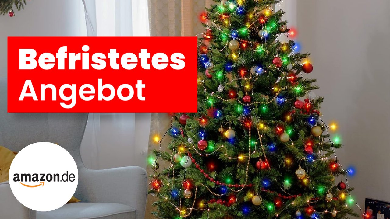 [28/10/2024] Deal: Diese praktische Christbaumbeleuchtung löst Probleme - und ist bei Amazon richtig günstig