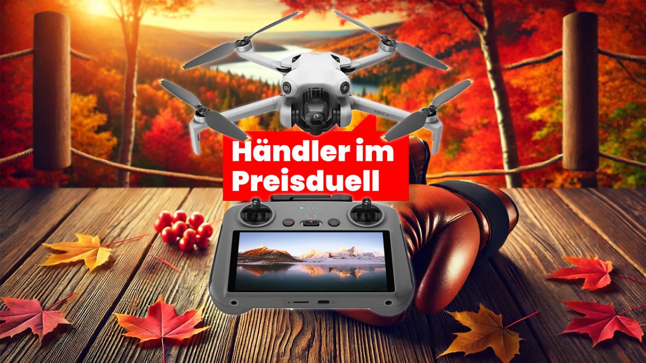 [01/10/2024] DJI Drohne Mini 4 Pro mit DJI RC2 Deal 10 2024