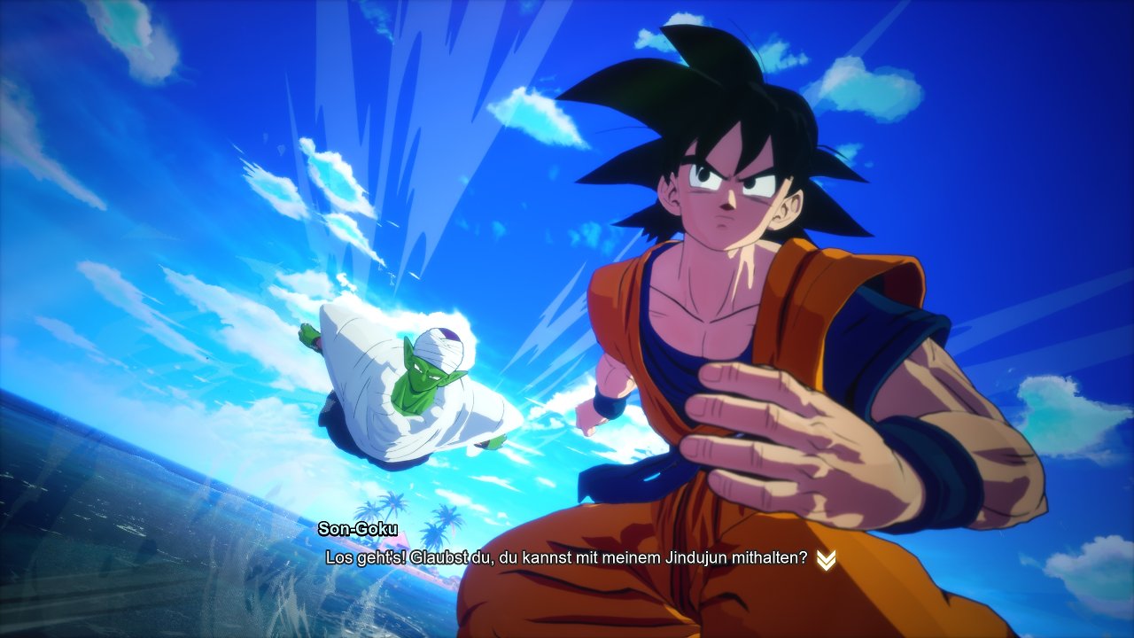 [05/10/2024] Die Geschichte der jeweiligen Saga wird in kurz animierten Bildern erzählt. Diese sind in der Spielgrafik erstellt worden. Wir vermissen die deutschen Sprecher von Son Goku und Co., die hierzulande für das gewisse Etwas gesorgt hätten.