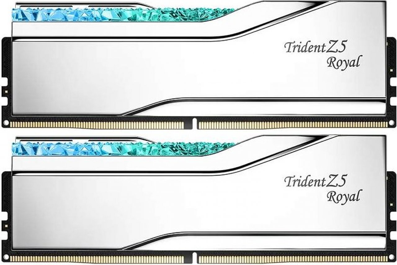 [17/10/2024] G.Skill Trident Z5 Royal F5-8200J4052F24GX2-TR5S: 2× 24 GiByte DDR5-8200 (40-52-52-131) @ 1,35 Volt