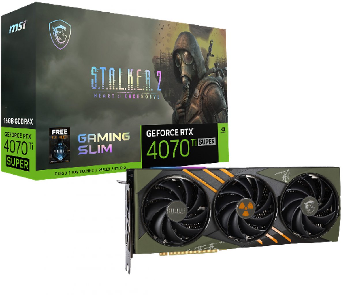 [09/10/2024] GeForce RTX 4070 Ti SUPER 16G GAMING SLIM STALKER 2 EDITION (1)