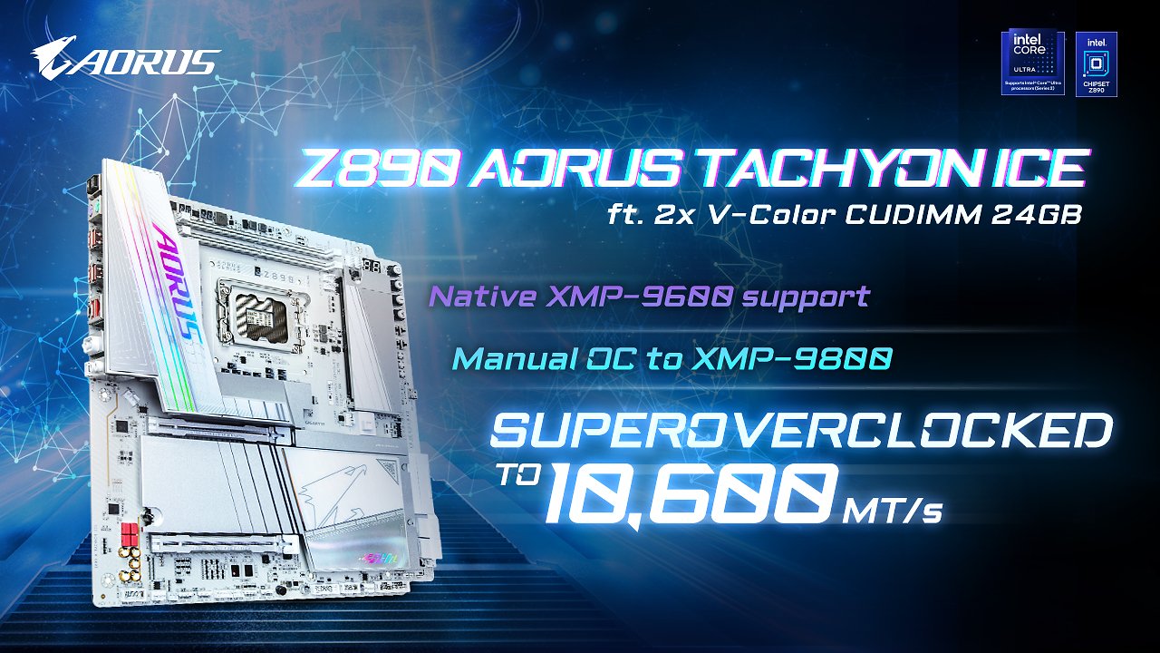 [25/10/2024] Fragwürdiger Rekord: Gigabyte schwärmt von RAM-OC auf DDR5-10600 mit Z890