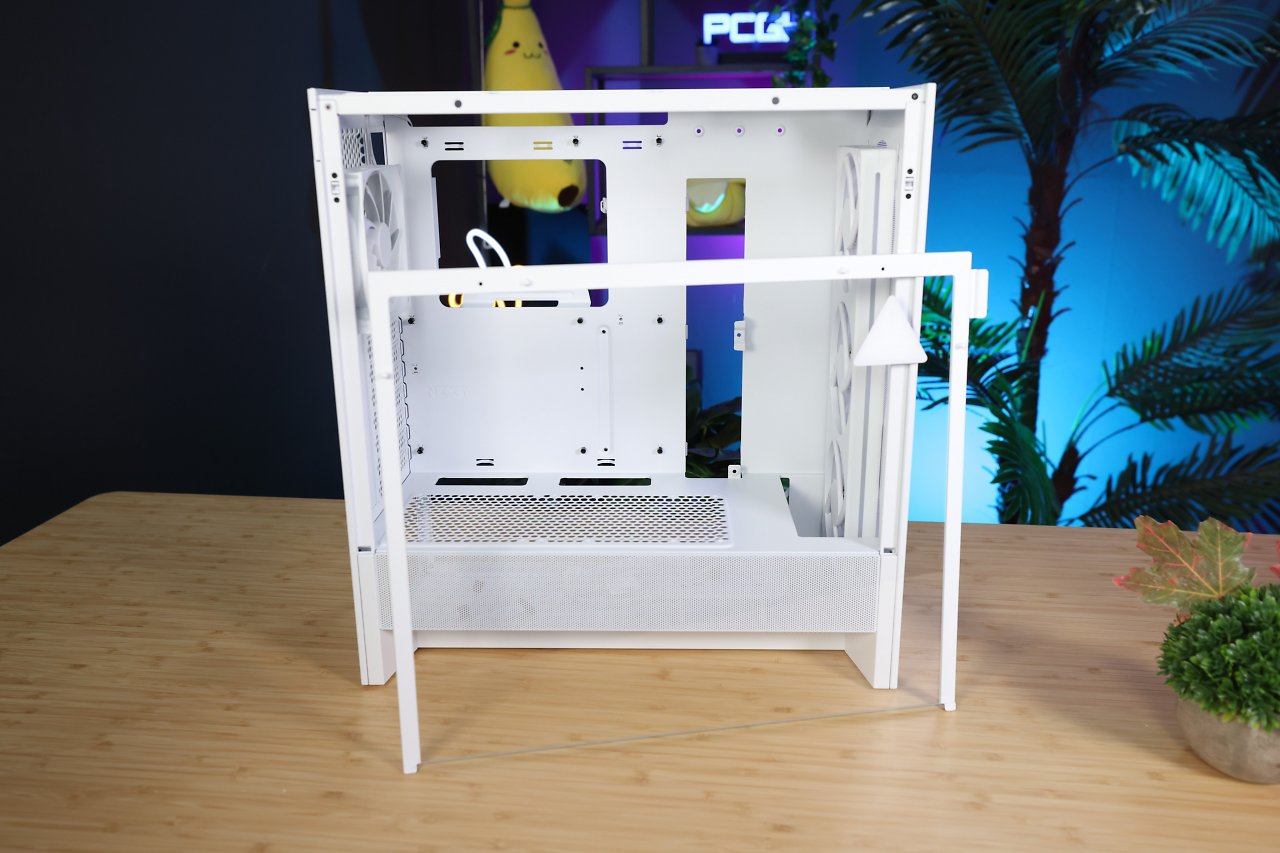 [08/10/2024] Wie performt der kompakte Gehäuse-Hingucker? NZXT H5 Flow RGB (2024) für 130 Euro im Test