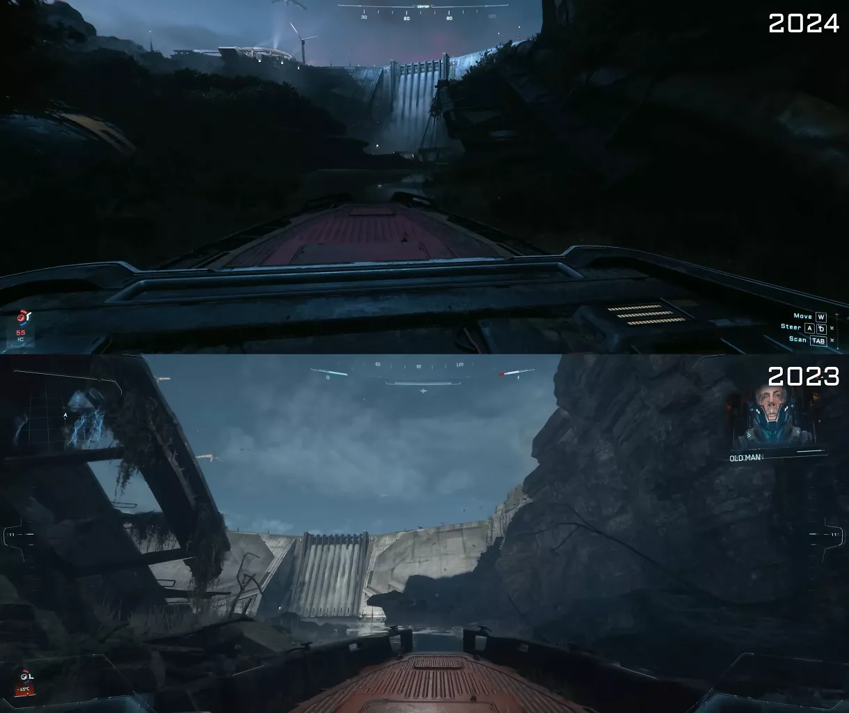 [20/10/2024] Star Citizen Squadron 42: User diskutieren über Grafikvergleich 2024 zu 2023 (10)