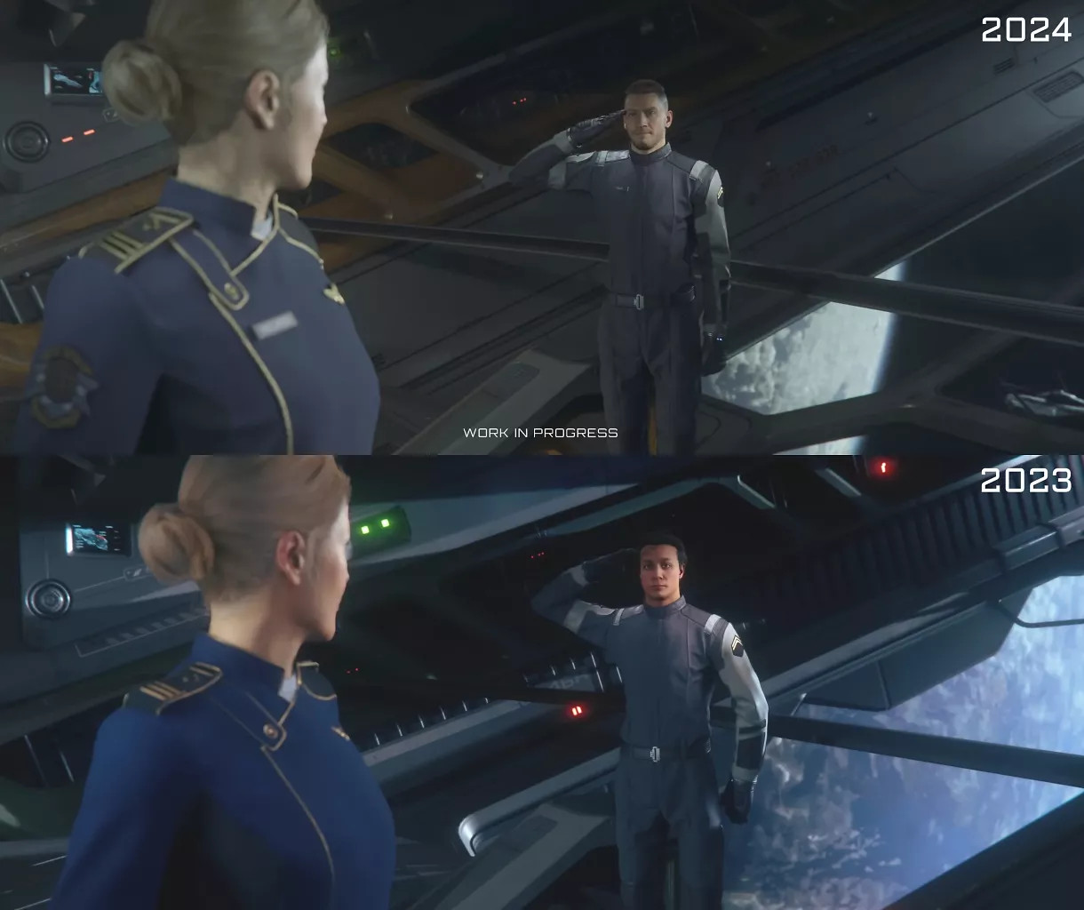 [20/10/2024] Star Citizen Squadron 42: User diskutieren über Grafikvergleich 2024 zu 2023 (4)