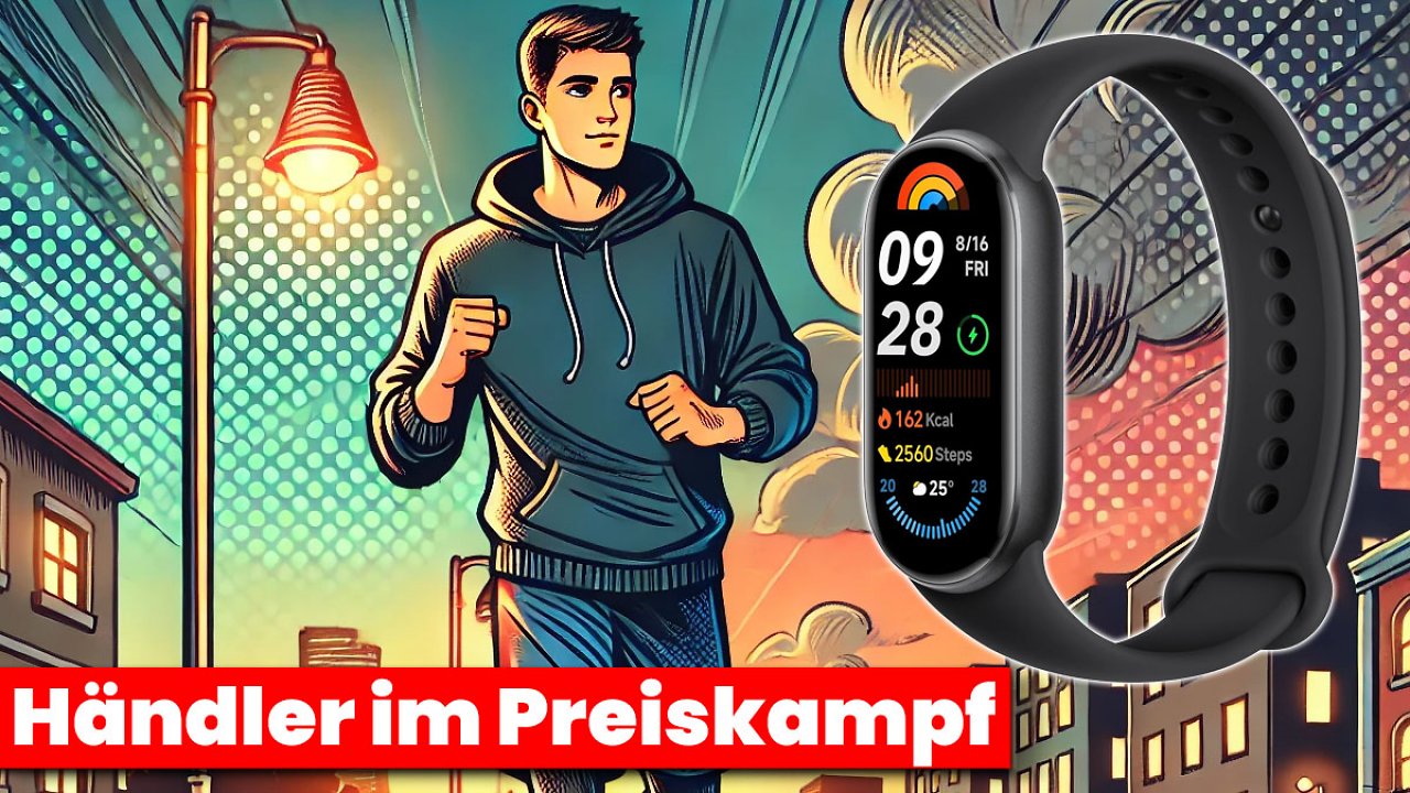 [28/10/2024] Deal: Amazon und MM im Preiskampf: Xiaomi Smart Band 9 nur 33 € - flog nie günstiger raus (1)