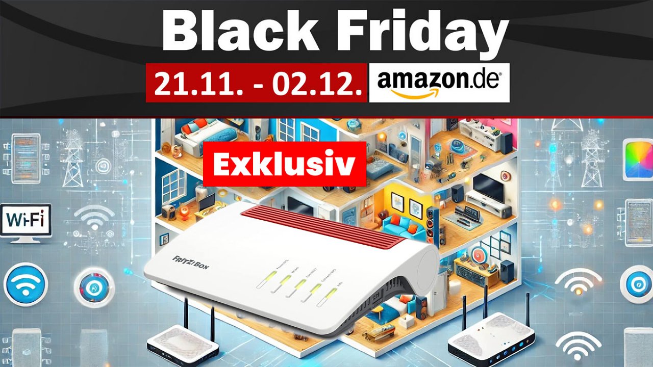 [20/11/2024] AVM FritzBox 7590AX Deal zum Black Friday Day