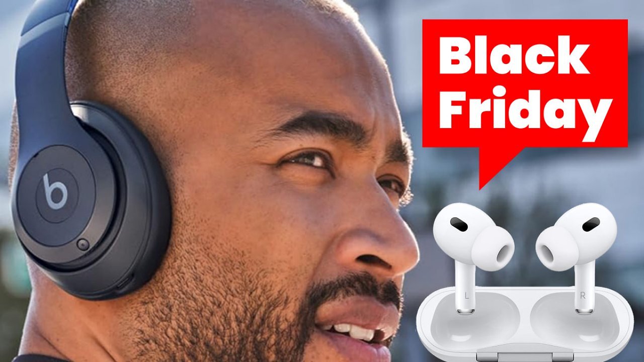 Black-Friday-Rabatte bis 50% auf Apple-Kopfhörer: Air Pods Pro 2, Beats Studio & Co. jetzt schon ab 47,49€
