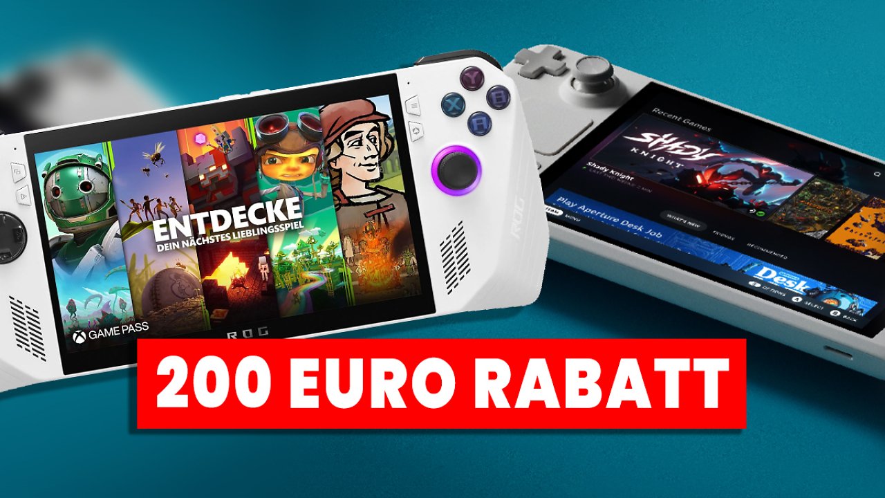 [13/11/2024] Deal: Valve kündigt limitiertes Steam Deck an - doch das ROG Ally ist 220 Euro günstiger!