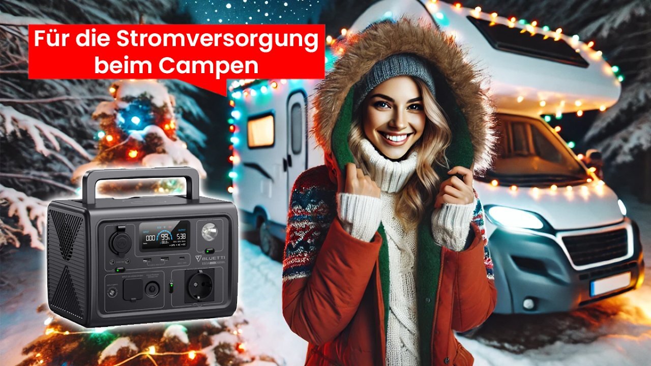 [20/11/2024] BLUETTI Tragbare Powerstation EB3A, 268Wh LiFePO4 Batterie Backup mit 600W (1200W Peak) AC Ausgängen, Solargenerator für Reise und Camping Amazon Angebot