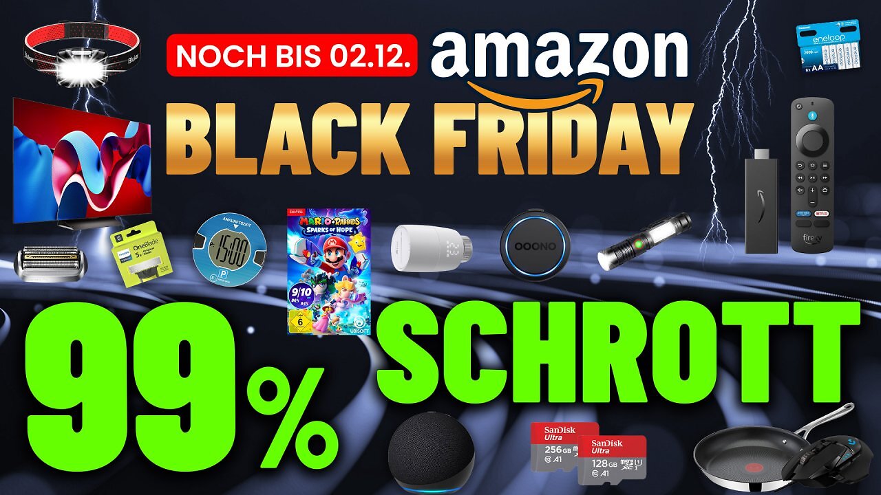 [30/11/2024] 99% Schrott und 33 Top-Deals am Black Friday 2024