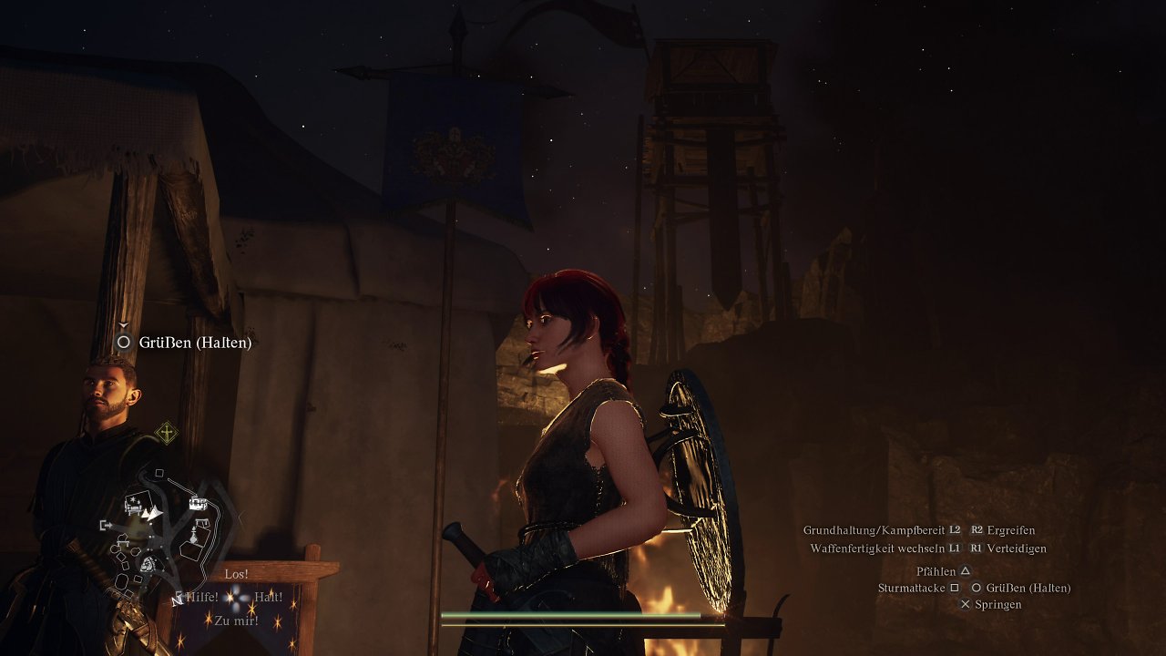Selbstverschattungsartefakte bei Dragon’s Dogma 2: PSSR (Grafik).