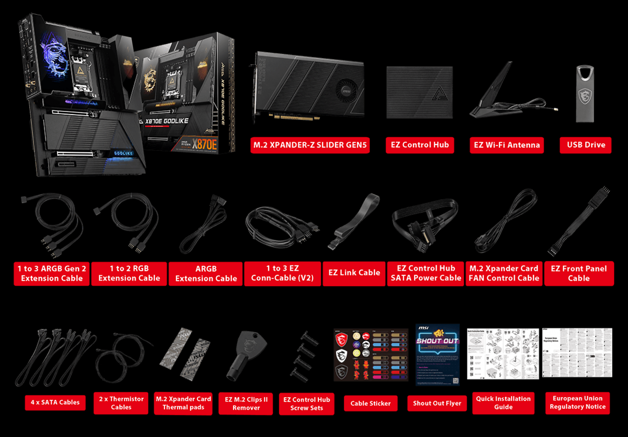 [17/11/2024] MSI MEG X870E Godlike