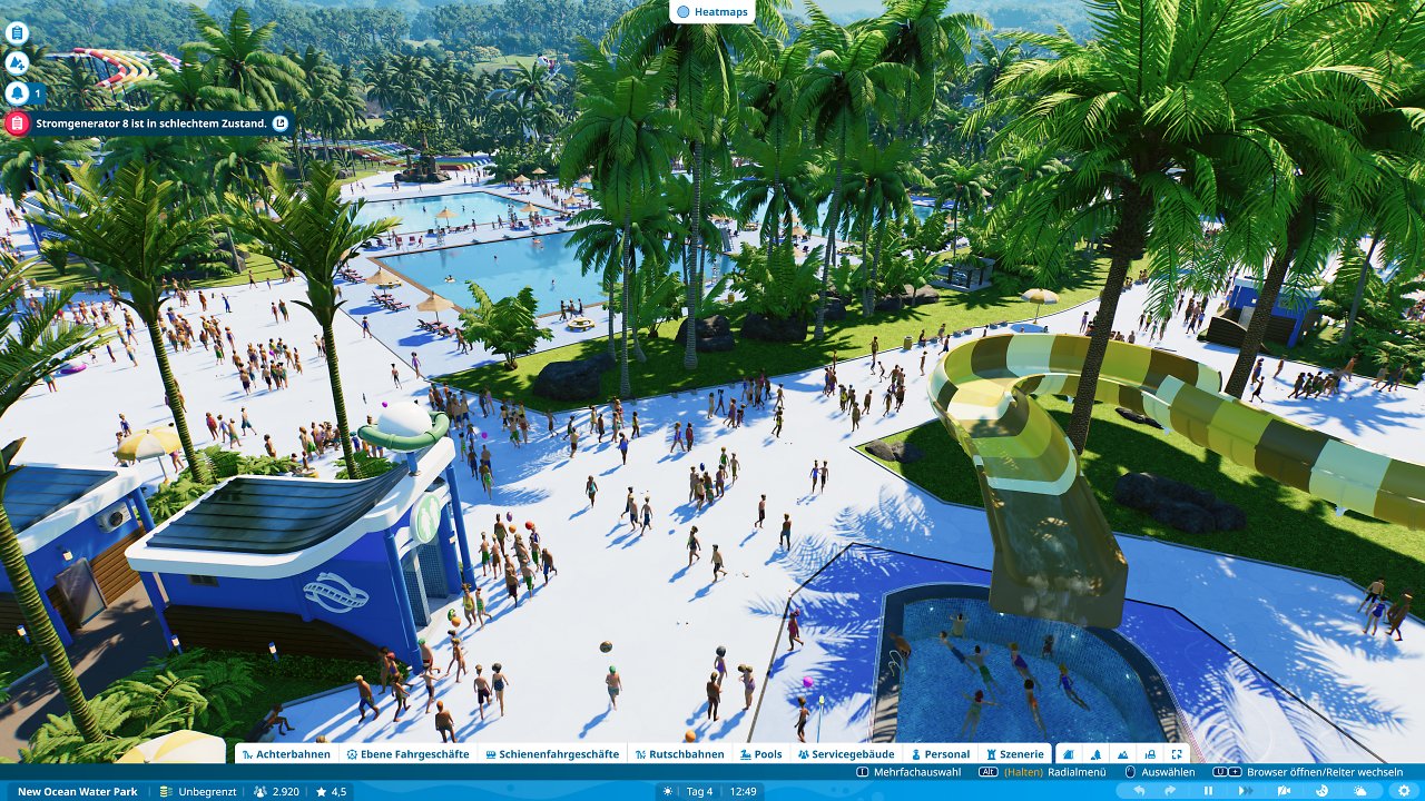 Planet Coaster 2 Raytracing GI aus off 2